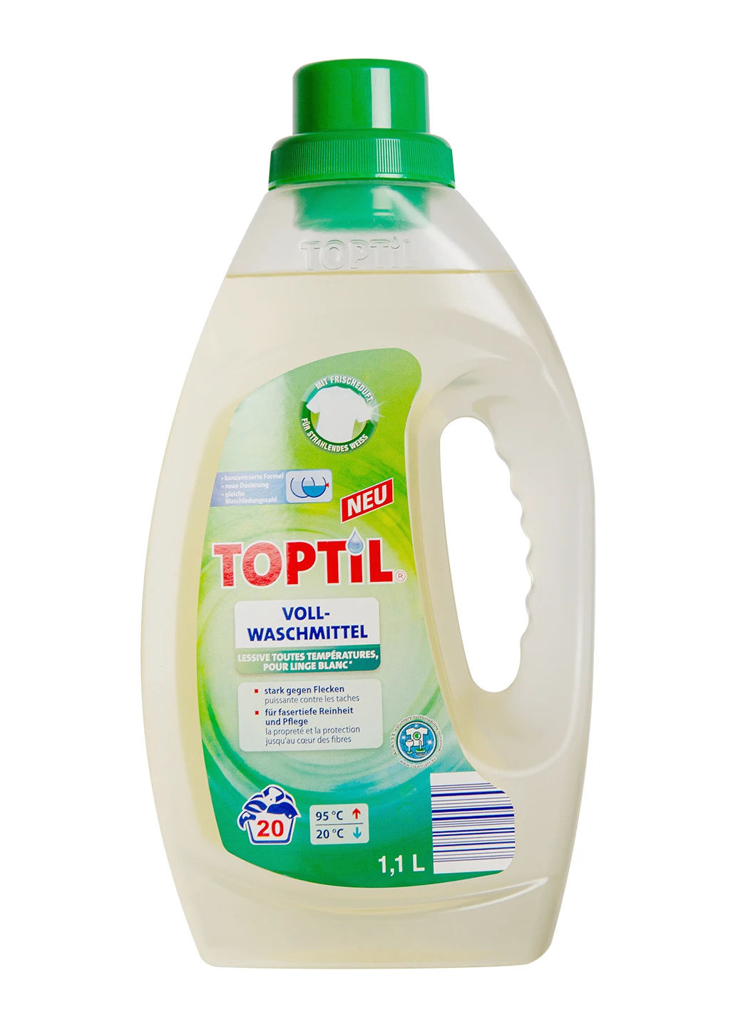 Гель для стирки вещей из шерсти 1,1 л (20 стирок) Toptil (225203979)