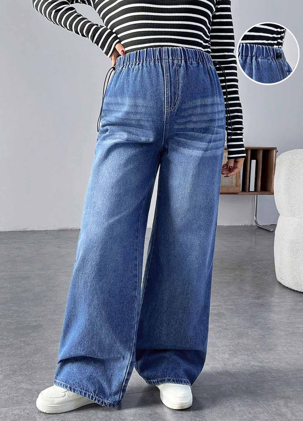 Джинси для вагітних SHEIN - (367194946)