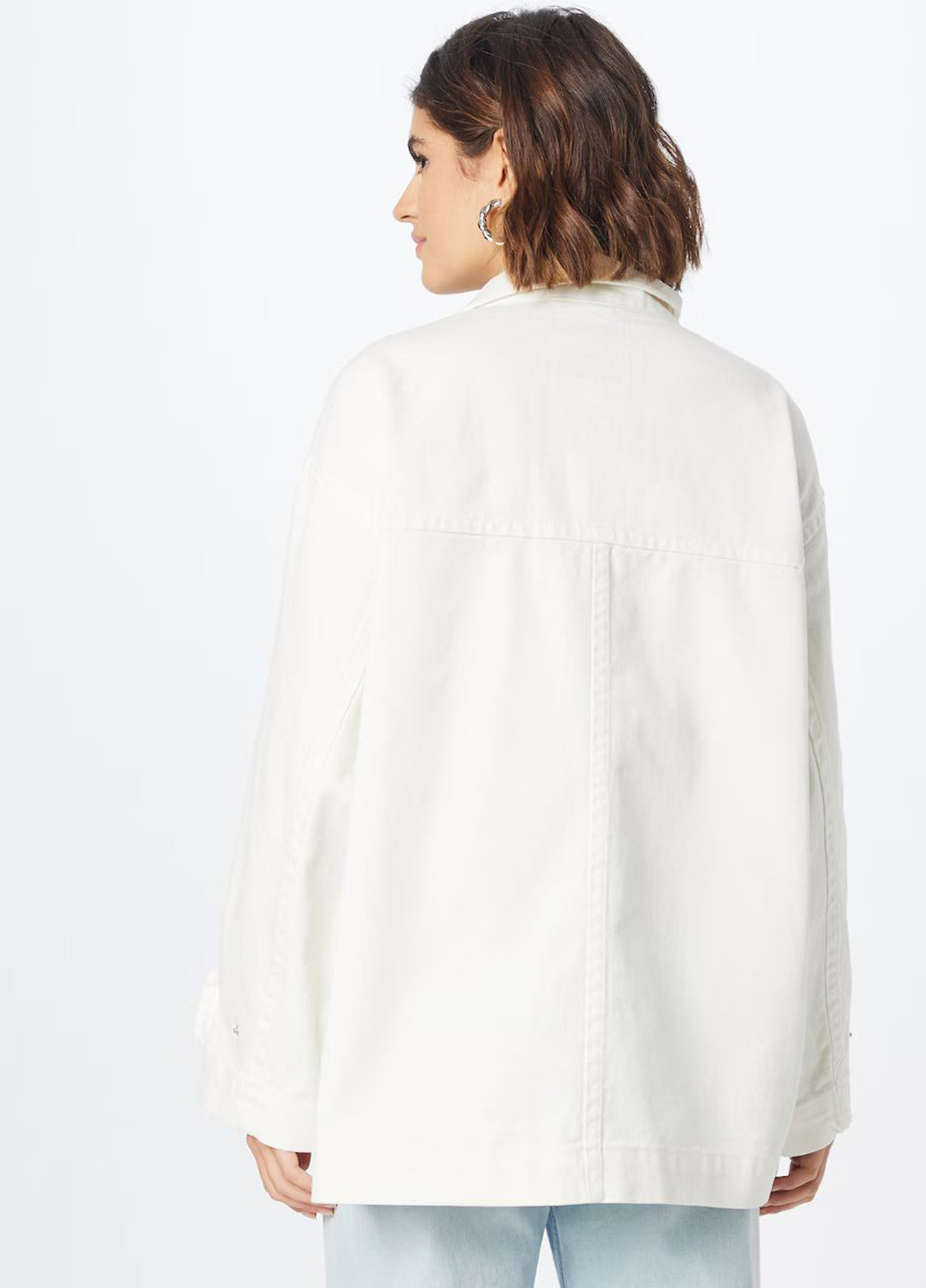 Біла демісезонна куртка Monki