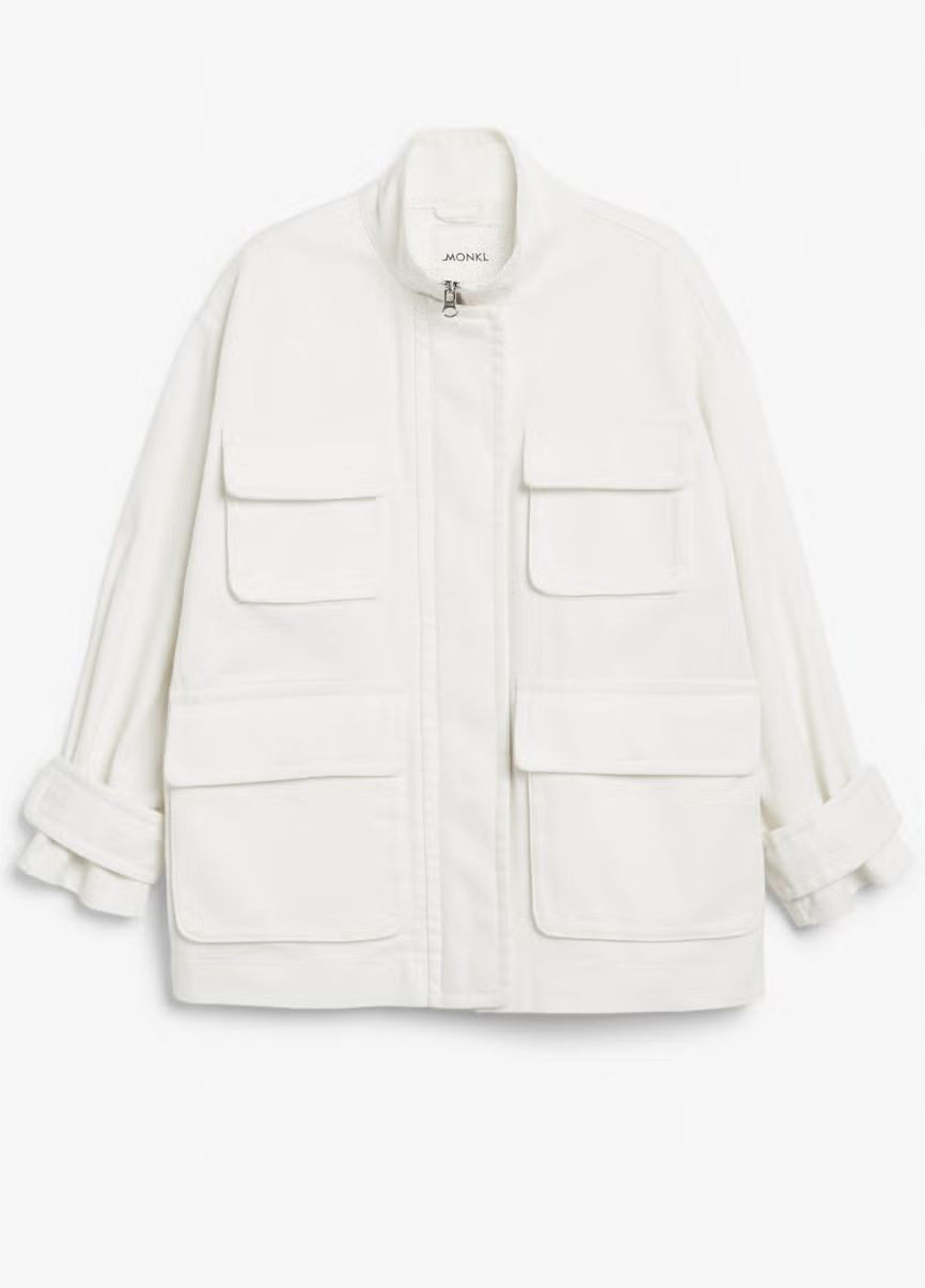 Біла демісезонна куртка Monki
