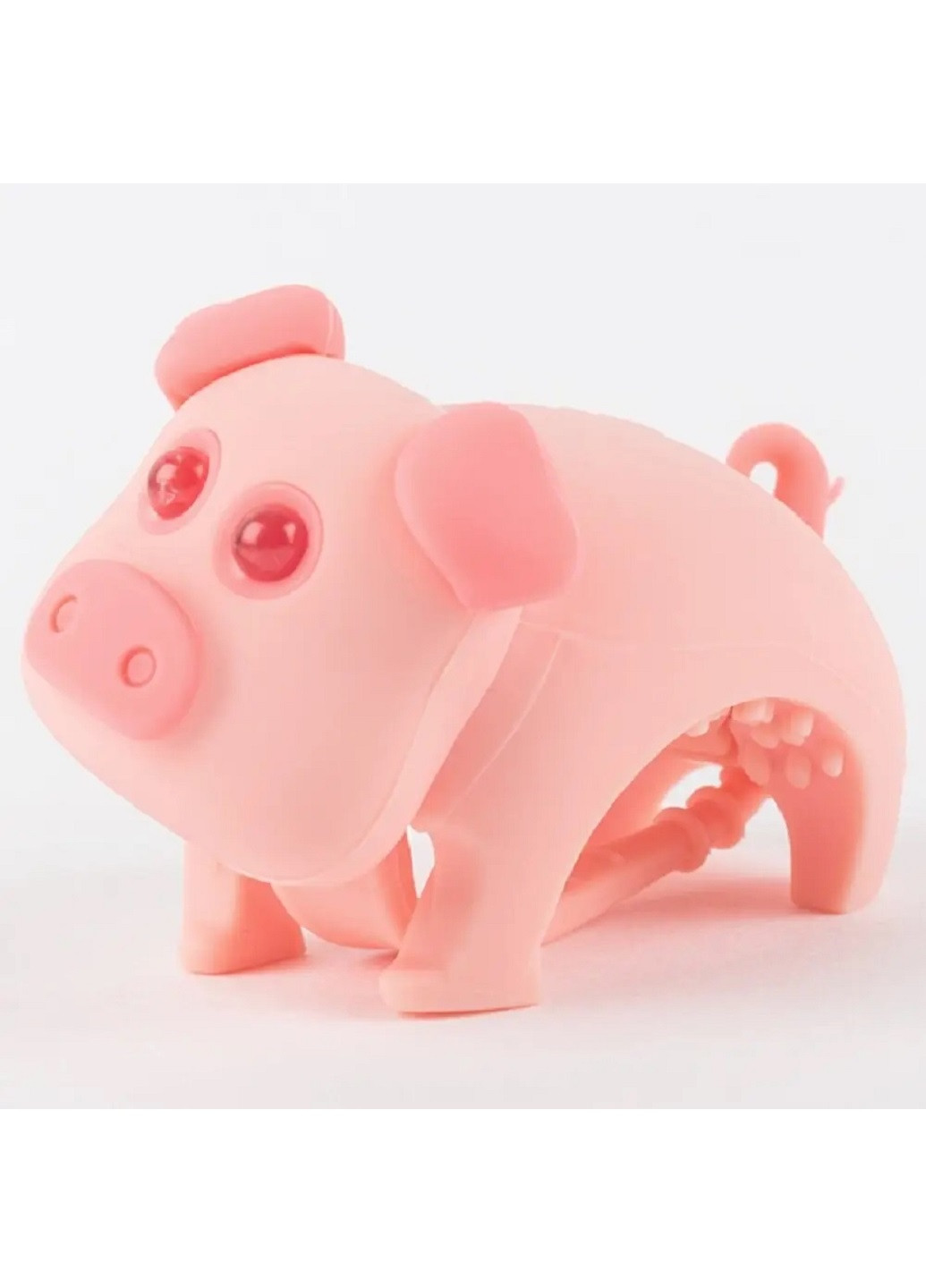 Фонарик мигалка Свинка для детского велосипеда на руль свет освещение 3 режима работы белое свечение 63х38х47 мм (22429-Нов) Unbranded (253658903)