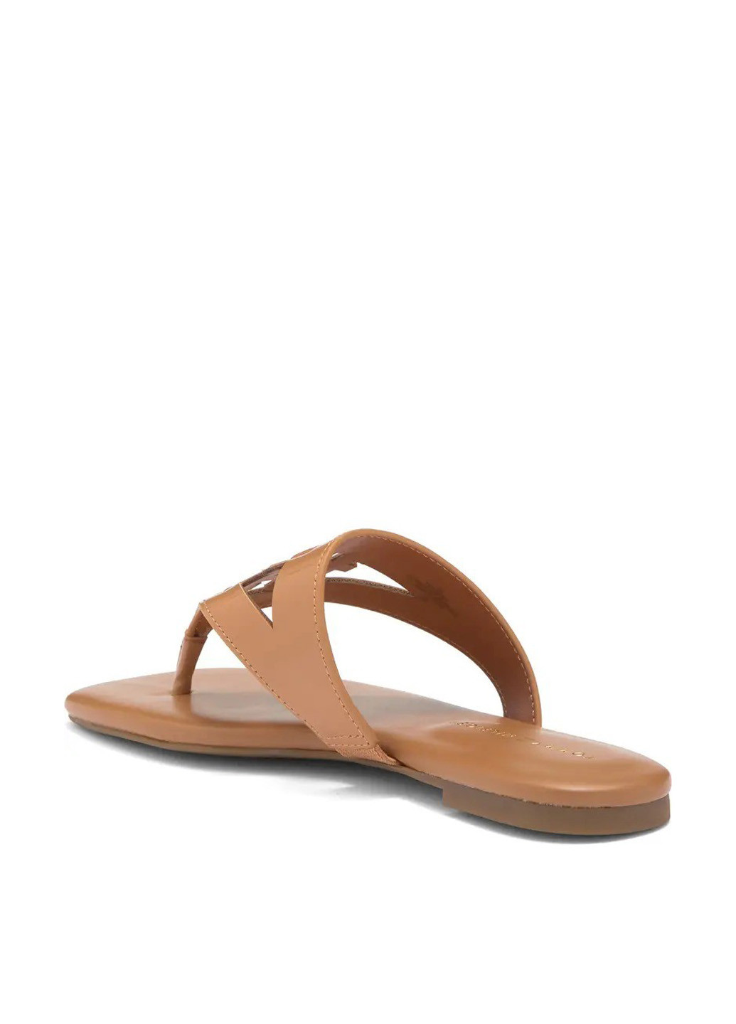 Коричневые кэжуал вьетнамки Tommy Hilfiger с логотипом