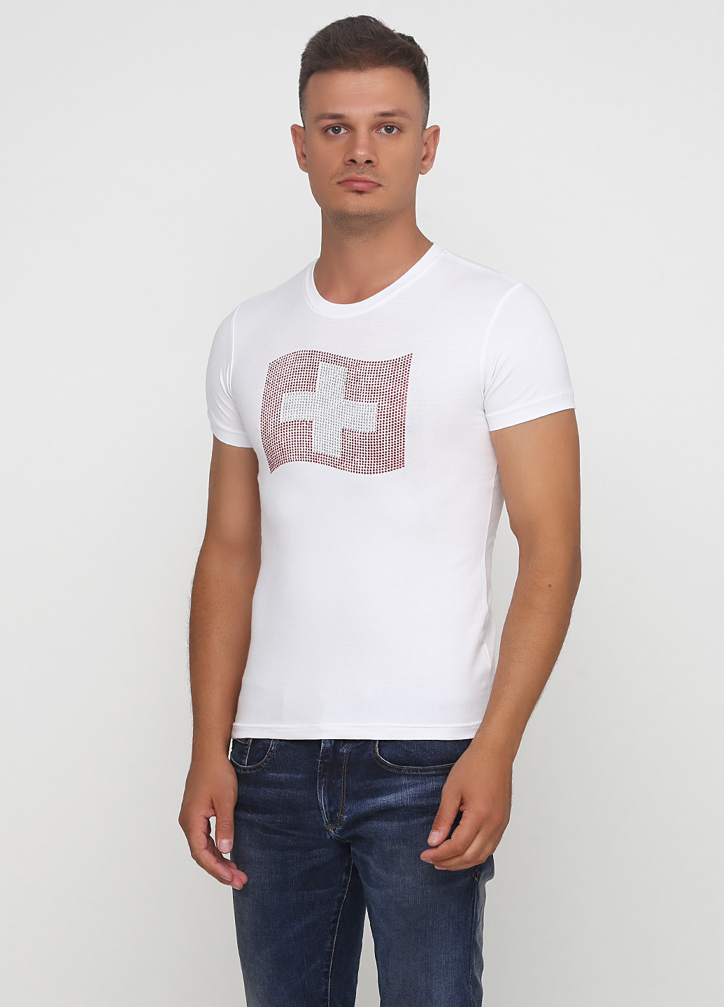 Белая футболка Cipo & Baxx