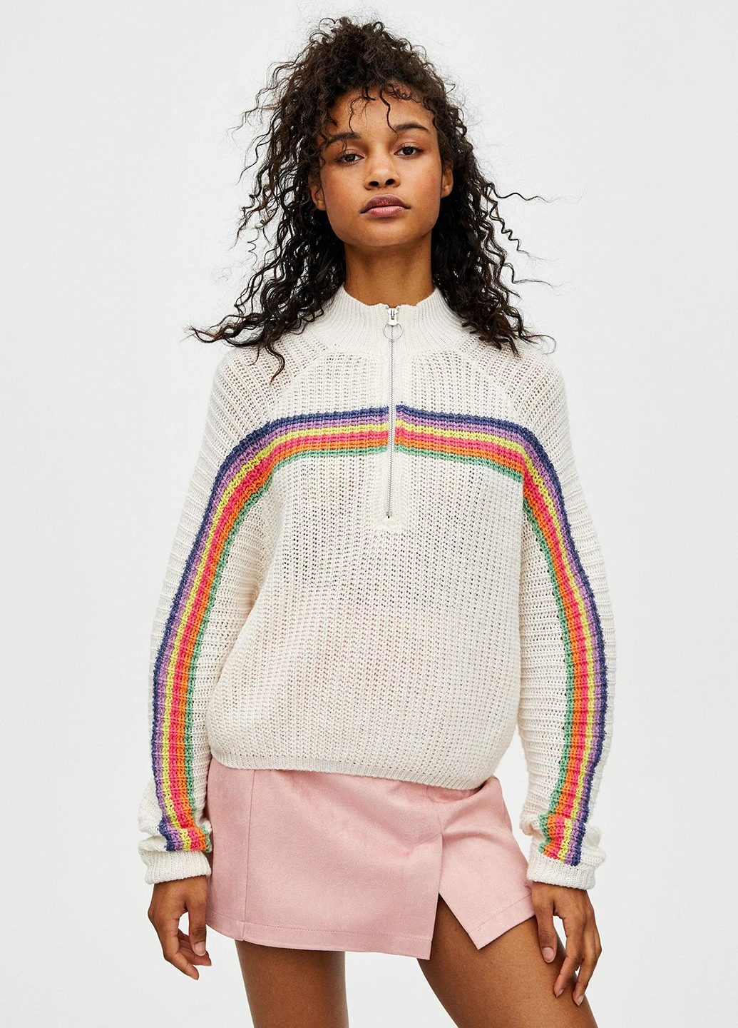 Молочний демісезонний джемпер джемпер Pull & Bear