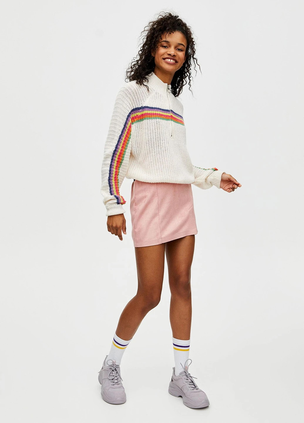 Молочний демісезонний джемпер джемпер Pull & Bear
