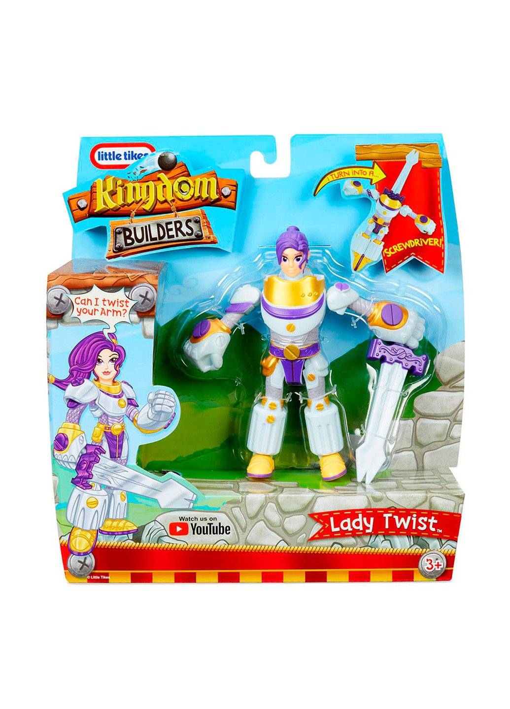 Ігрова фігурка-трансформер – леді твіст Kingdom Builders (170915715)
