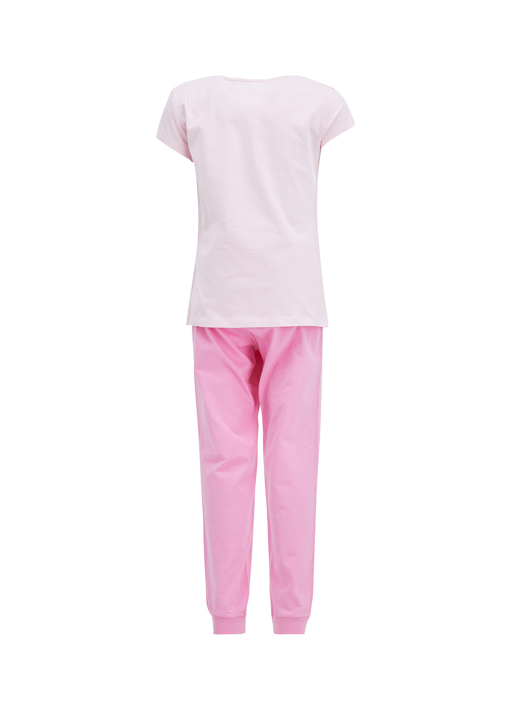 Світло-рожева всесезон піжама футболка + штани DeFacto