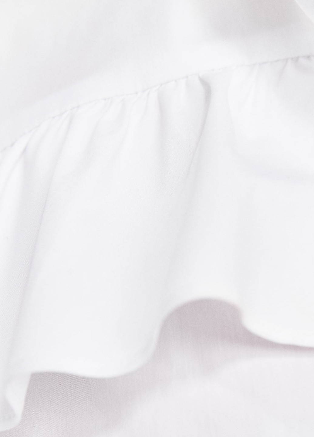 Белая демисезонная блуза Zara