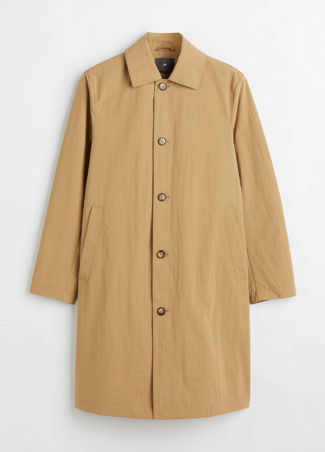 Плащ H&M тренчкот на пуговицах прямой (315513750)