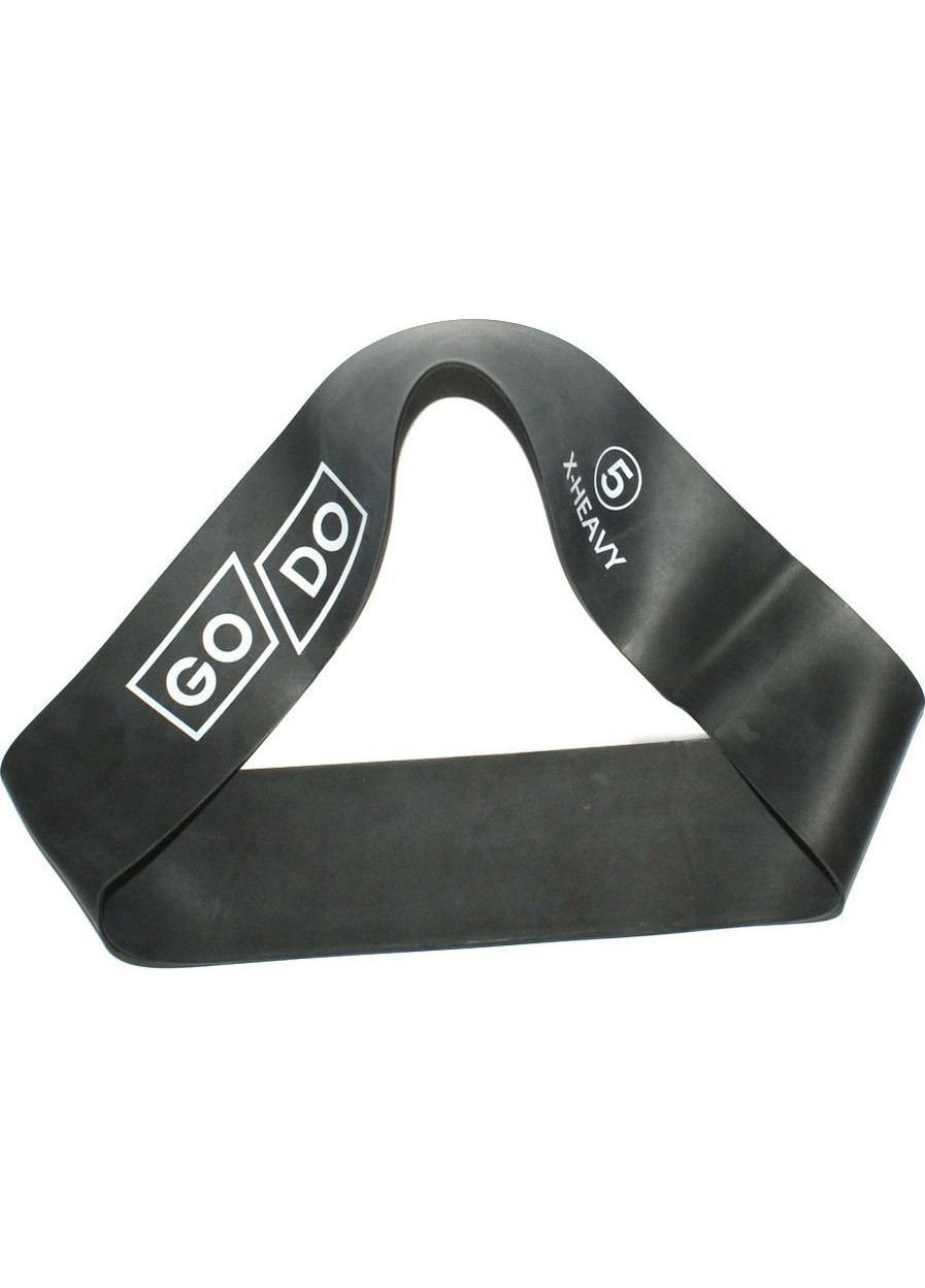 Резинка для фітнесу GoDo # 5 (20 кг) (гумова петля, латексна стрічка опору, кільце для йоги на ноги) EasyFit (241214896)