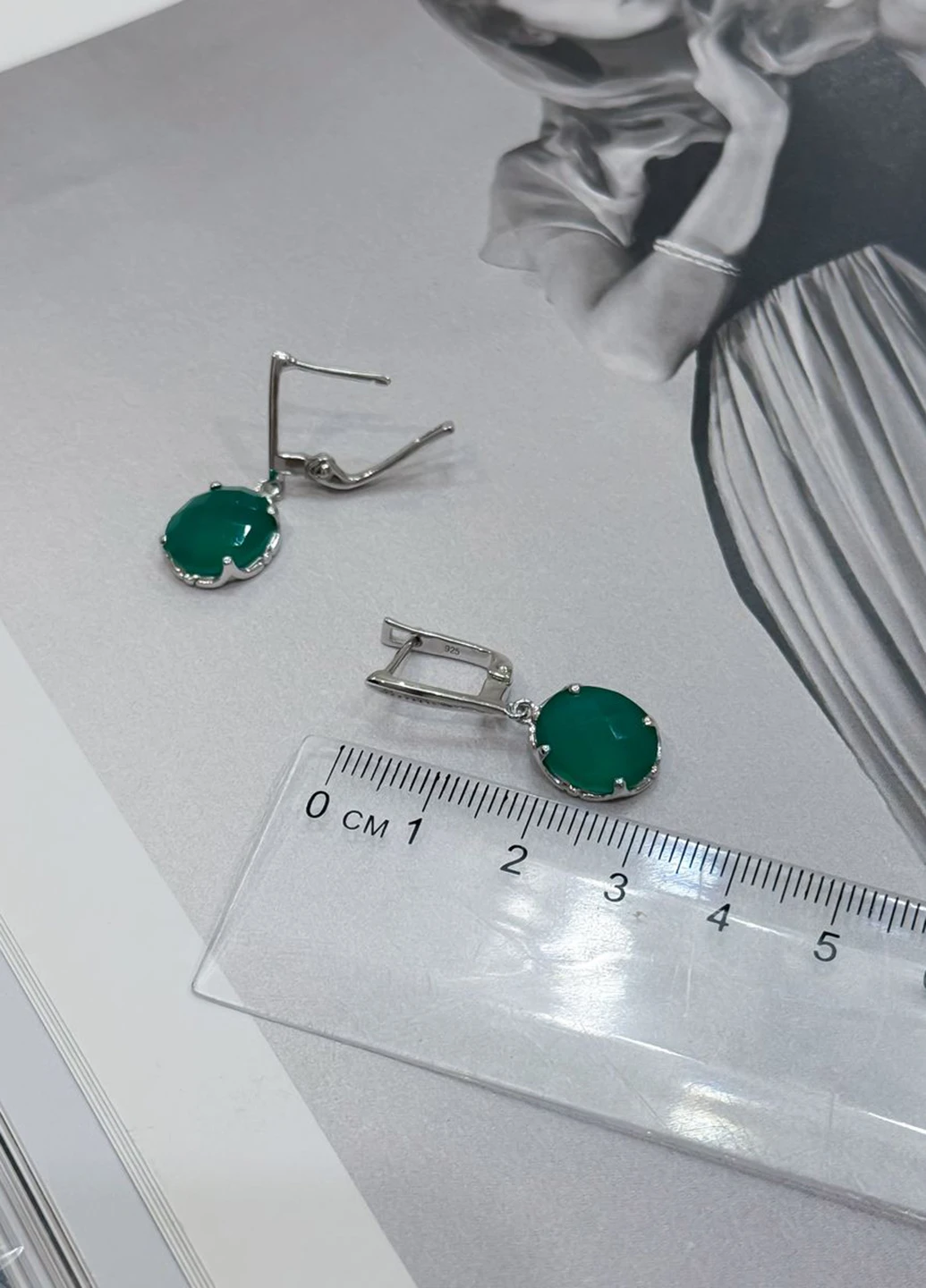 Сережки Silver Flame (307258377)