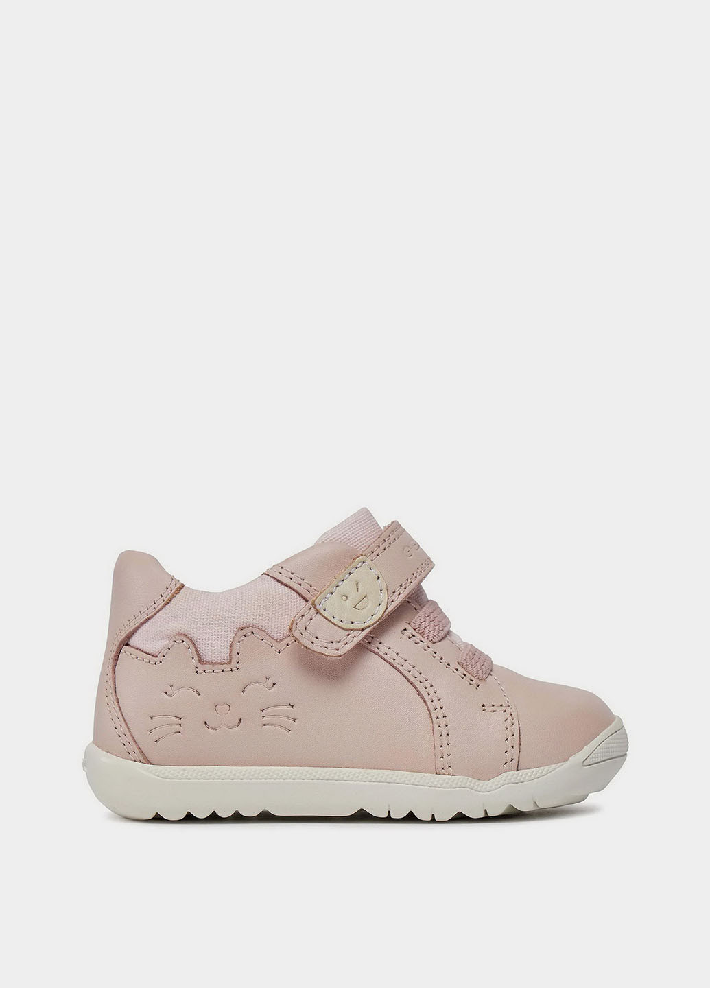 Светло-розовые кэжуал осенние ботинки Geox