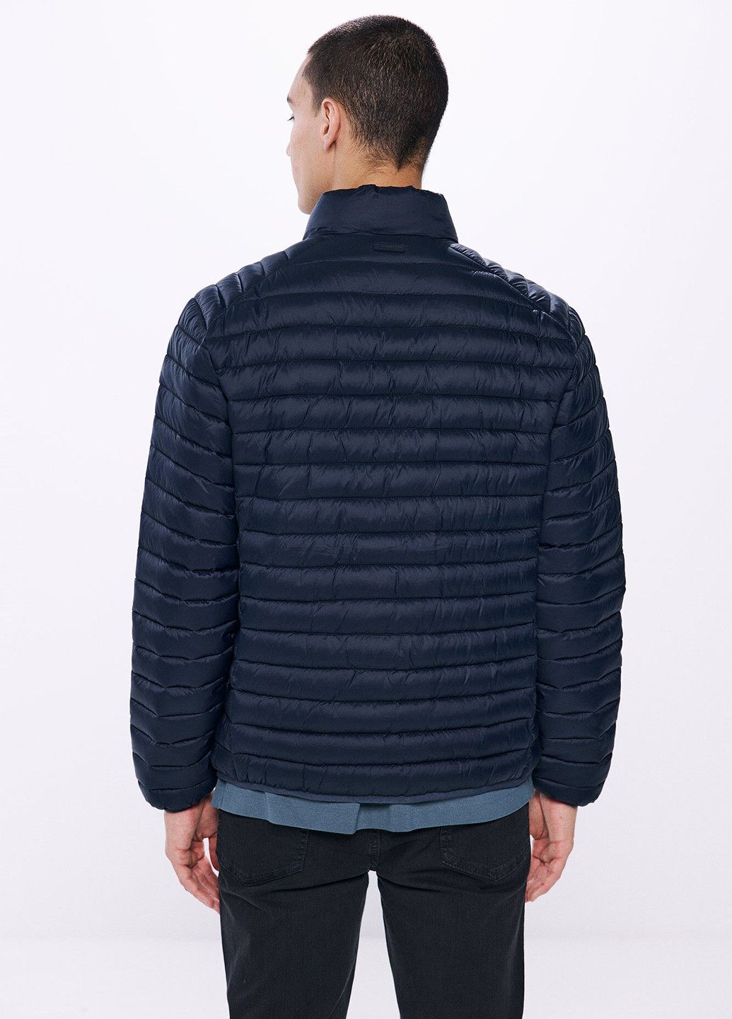 Темно-синя демісезонна куртка Springfield