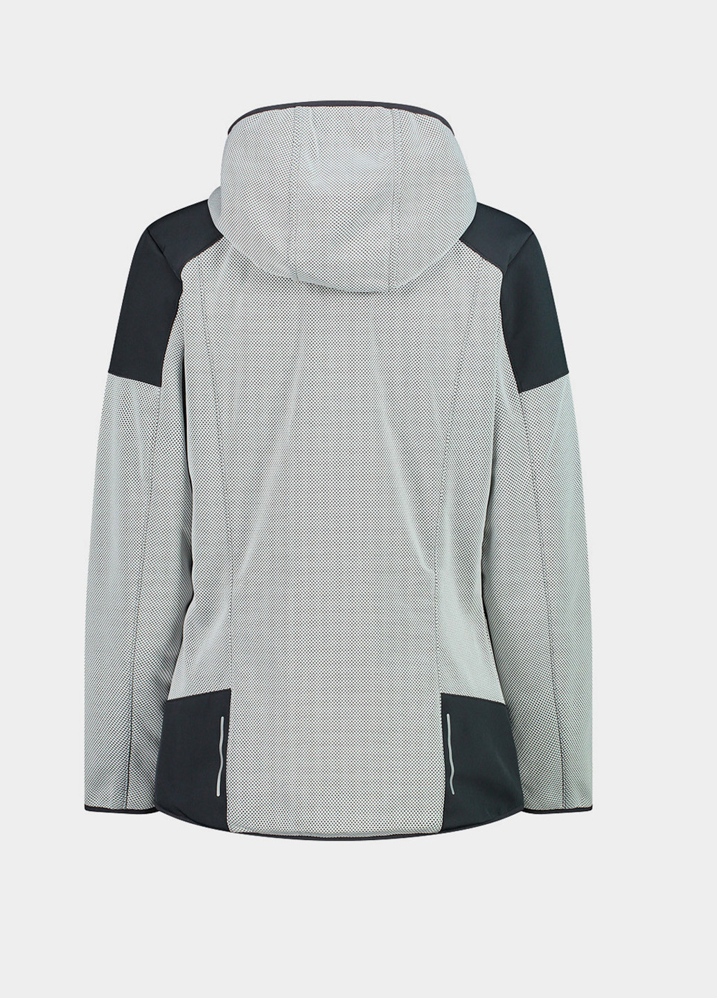 Світло-сіра демісезонна куртка CMP WOMAN JACKET FIX HOOD