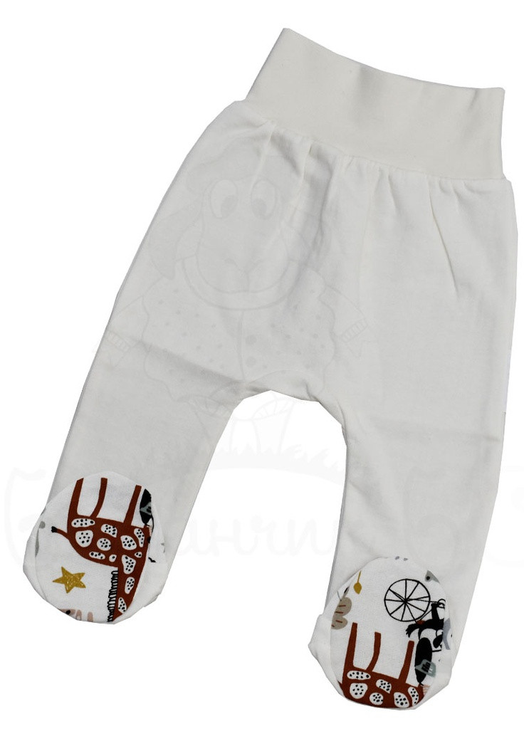 Баранчик БО повзунки для немовлят малюнок бежевий повсякденний футер виробництво - Україна