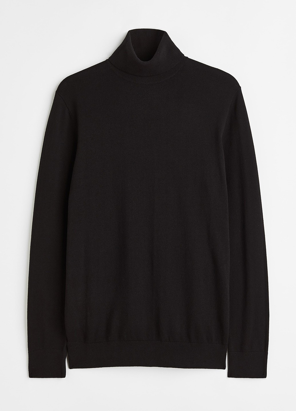 Черный демисезонный свитер H&M