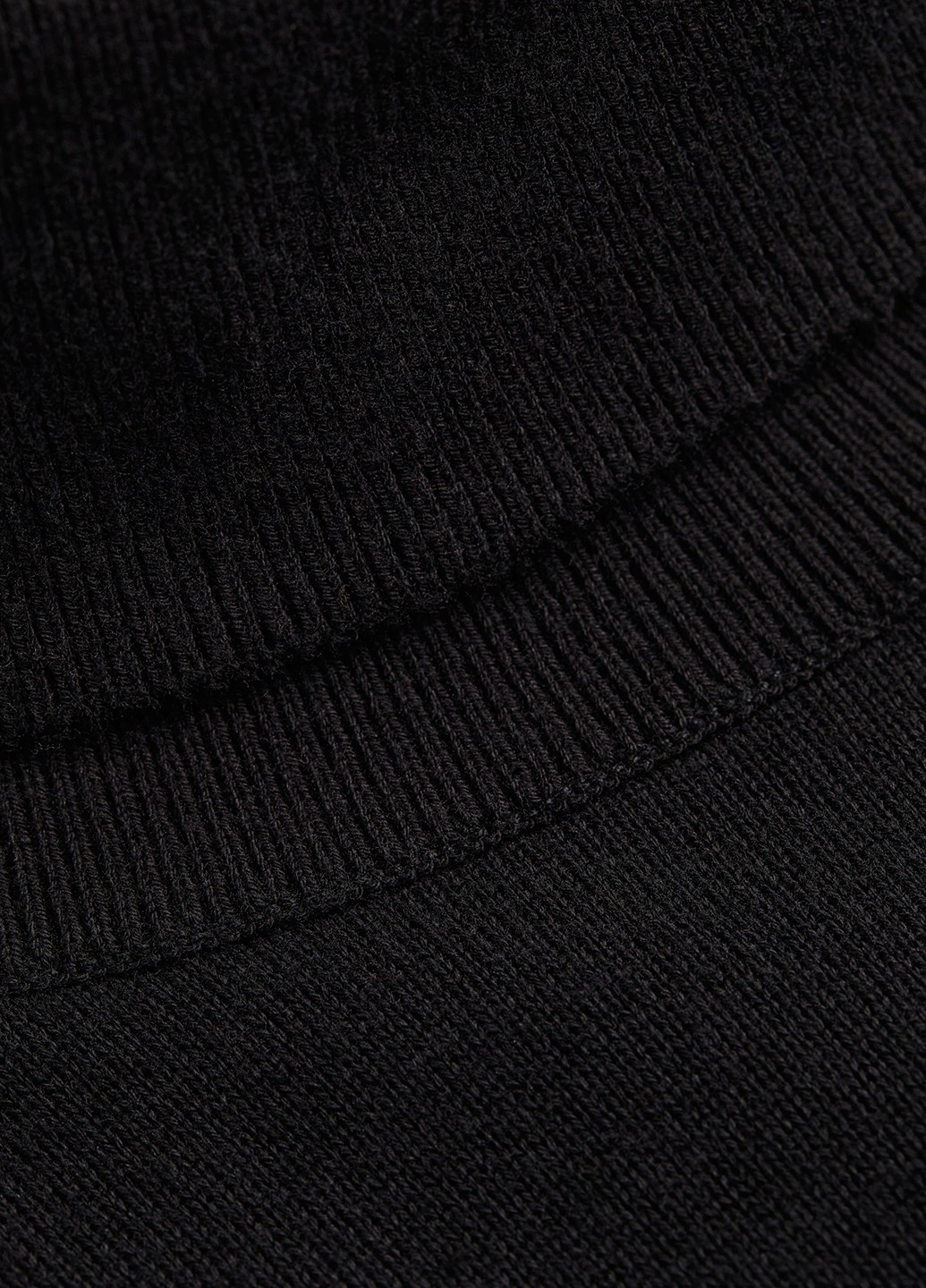 Черный демисезонный свитер H&M