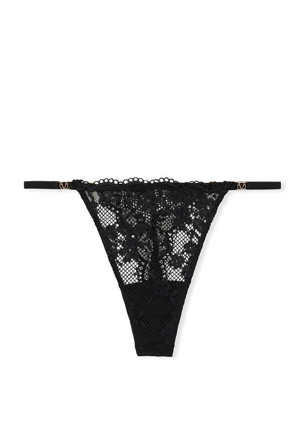 Чорний демісезонний комплект (бюстгальтер, трусики) Victoria's Secret