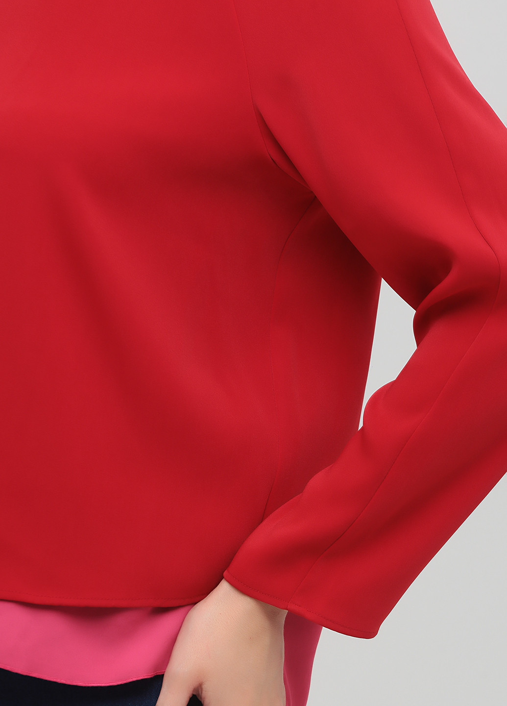Червона демісезонна блузка Mango