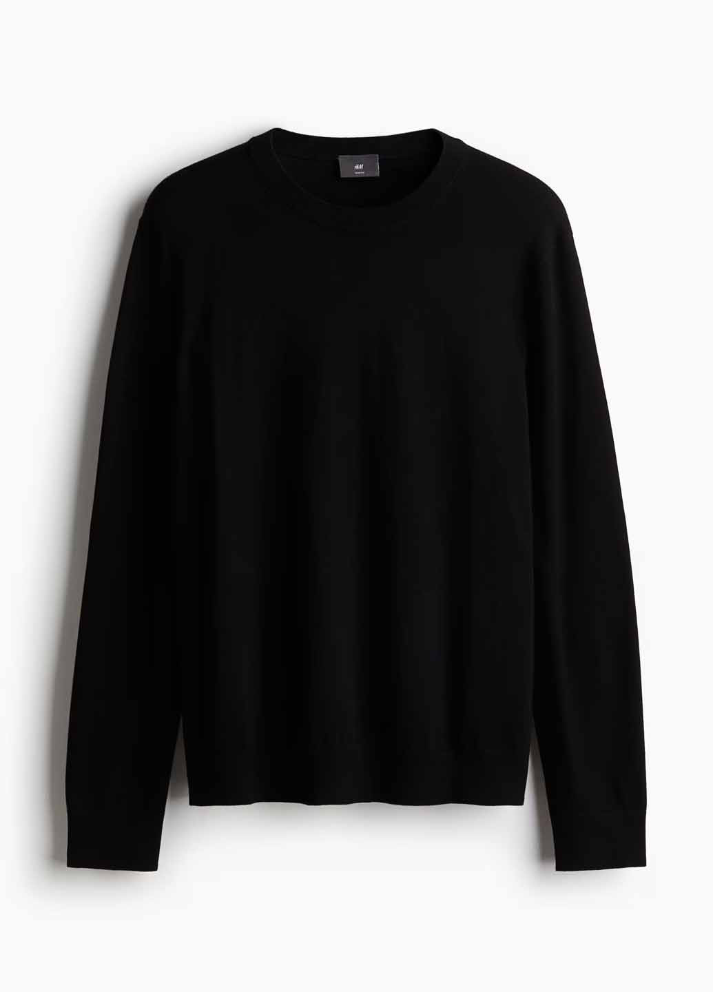 Черный демисезонный джемпер джемпер H&M