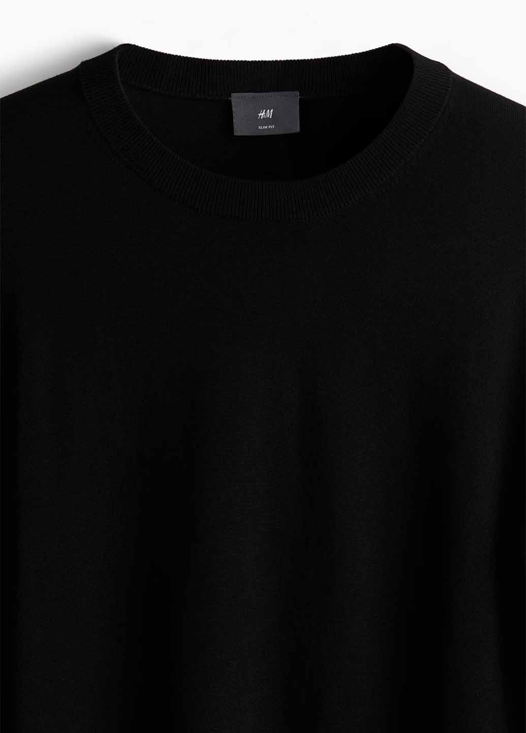 Черный демисезонный джемпер джемпер H&M