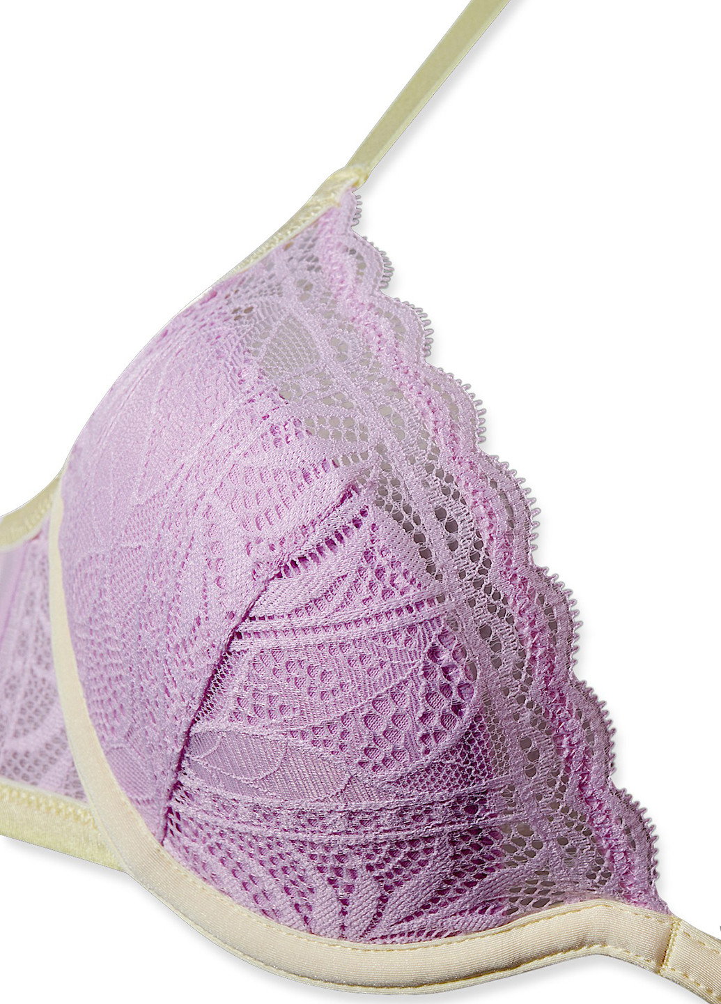 Бузковий бюстгальтер C&A з кісточками поліамід