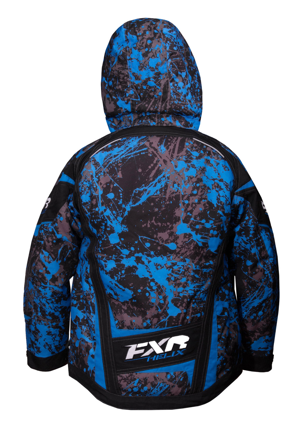 Синяя зимняя куртка лыжная FXR