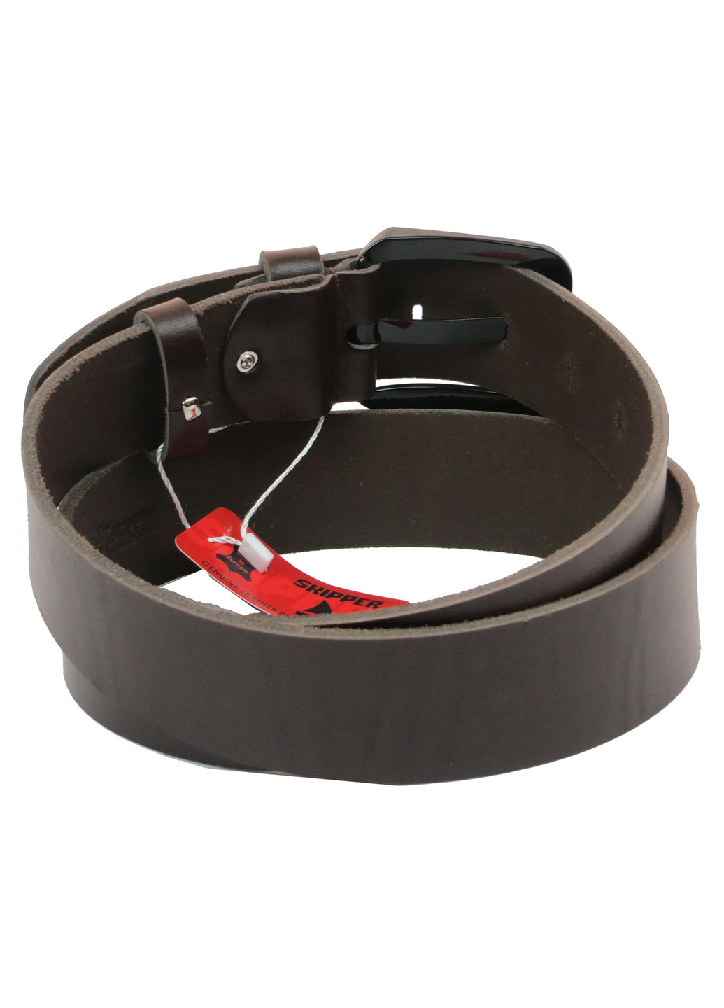 Чоловік шкіряний ремінь 118-138х4,5 см Skipper (233421014)