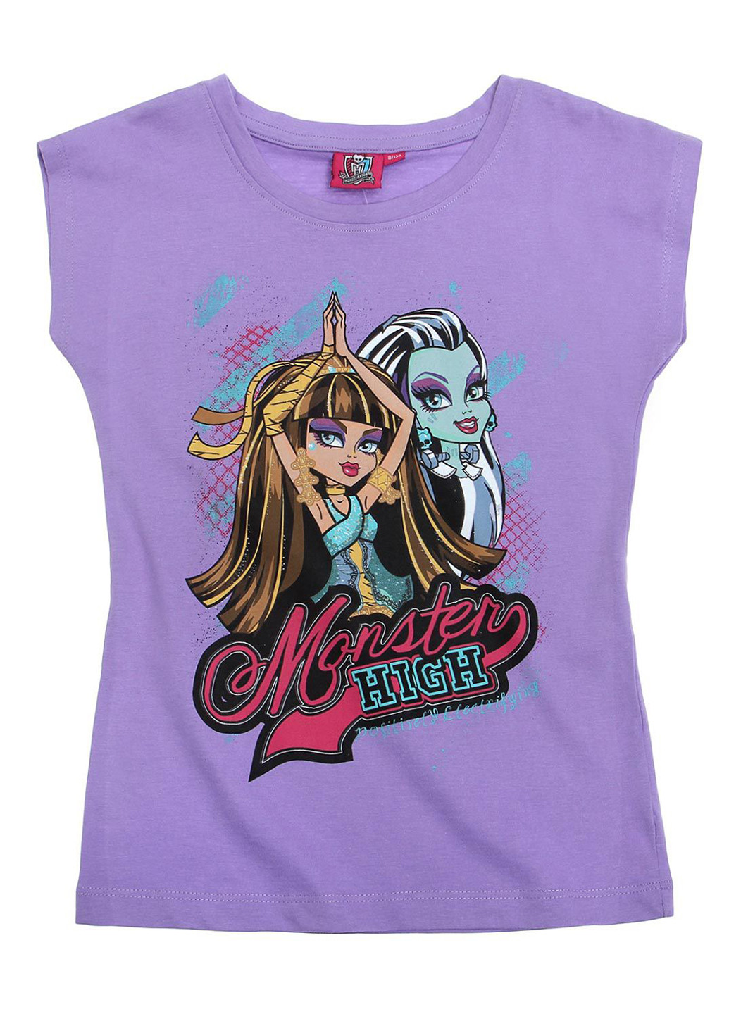 Фіолетова літня футболка Monster High