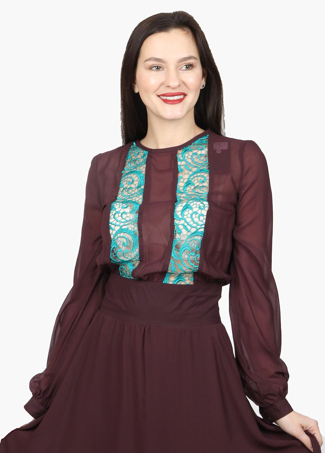 Фіолетова кежуал плаття, сукня Enna Levoni однотонна