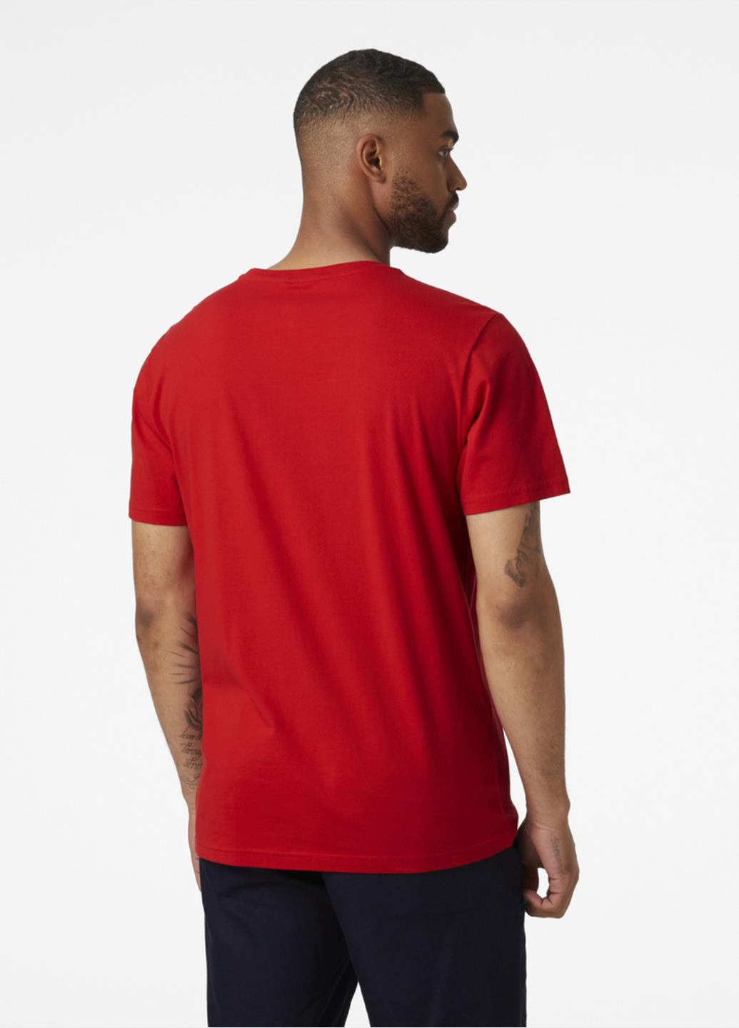 Красная футболка 34222-162 Helly Hansen SHORELINE T-SHIRT