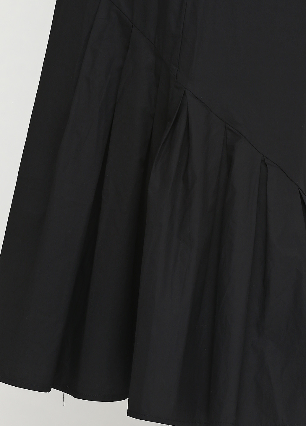 Черное кэжуал платье оверсайз Y-TWO однотонное