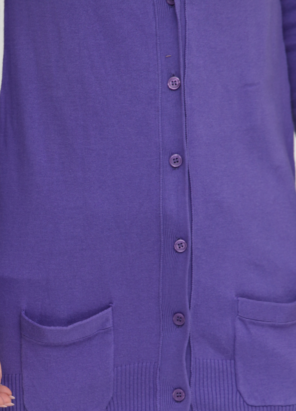 Фиолетовый демисезонный кардиган Zara