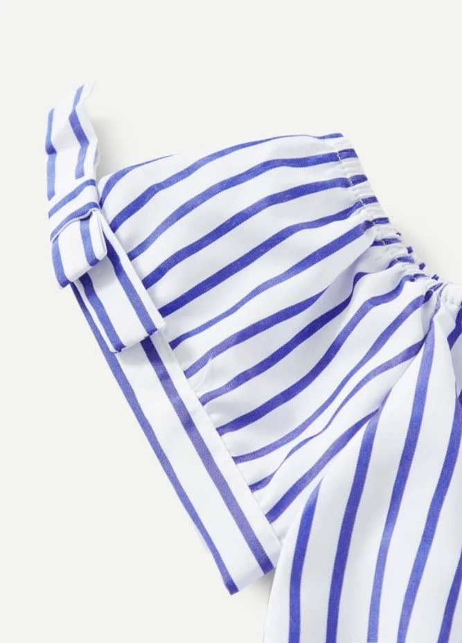 Блуза із зав'язками на рукавах SHEIN (254549718)