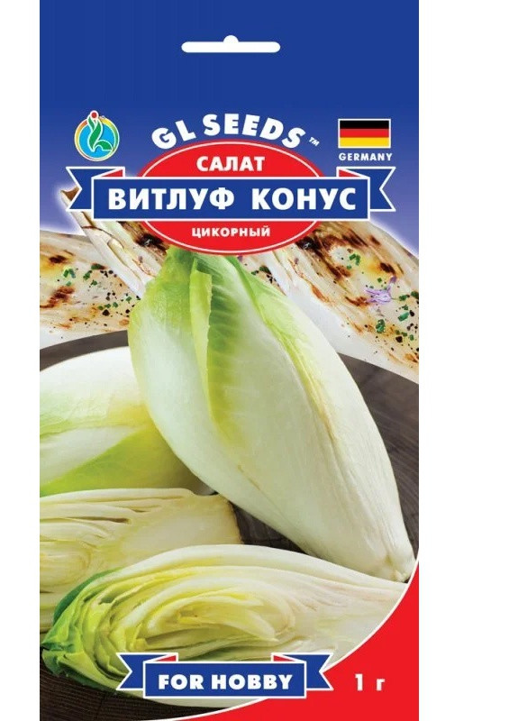 Насіння Салат цикорний Вітлуф 1 г GL Seeds (252372307)