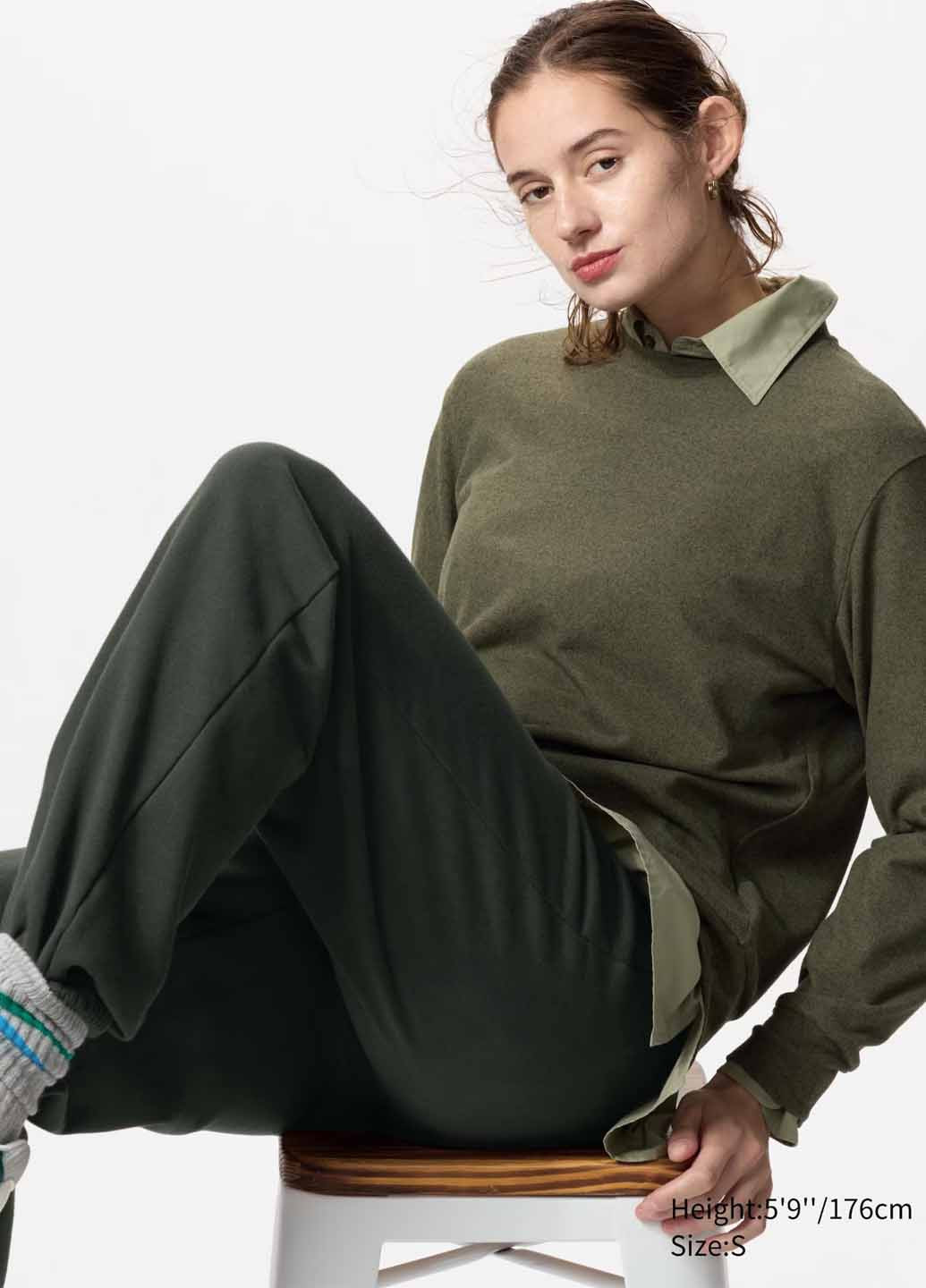 Зеленый демисезонный джемпер джемпер Uniqlo