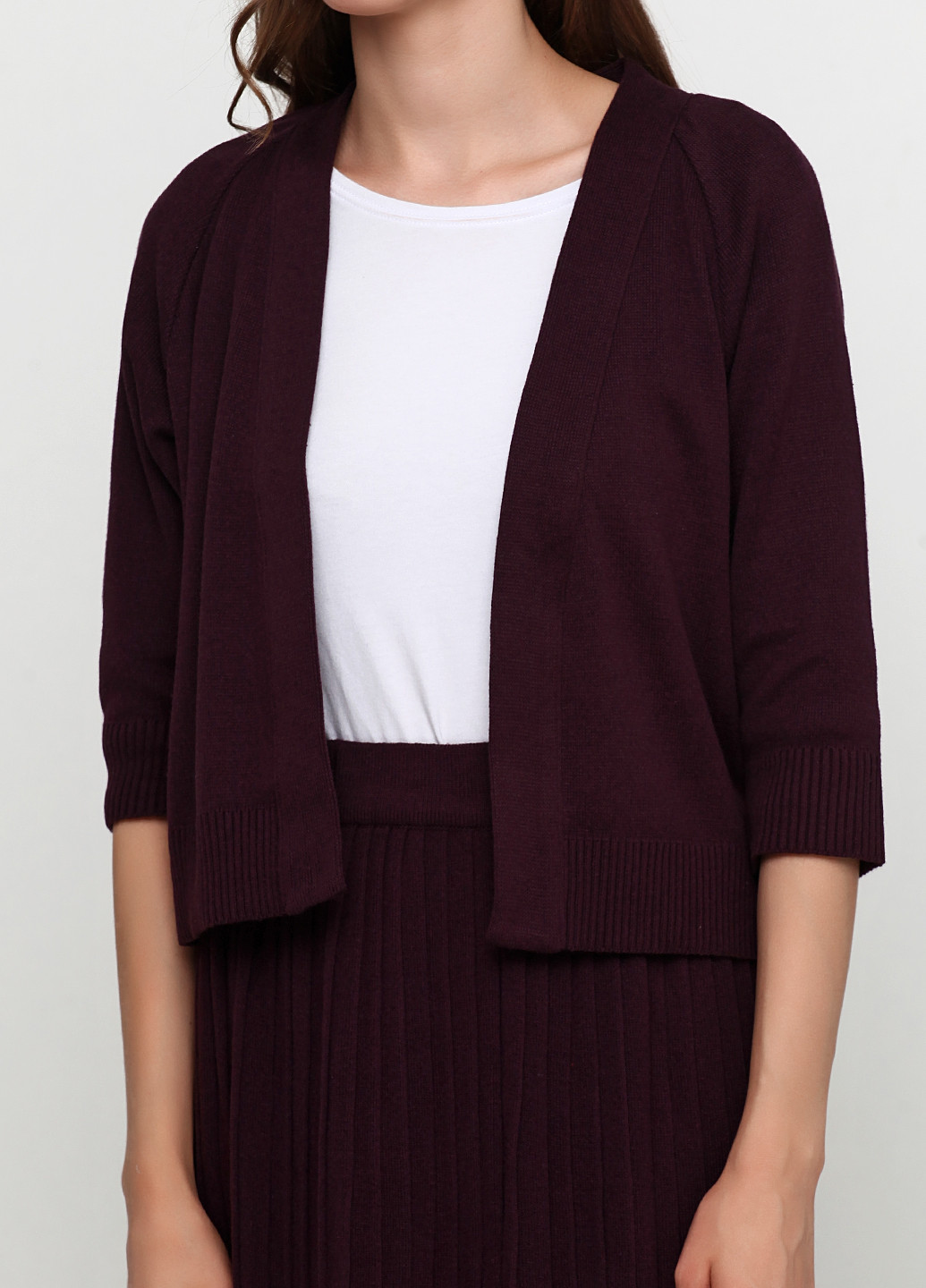 Сливовый демисезонный кардиган Only Women