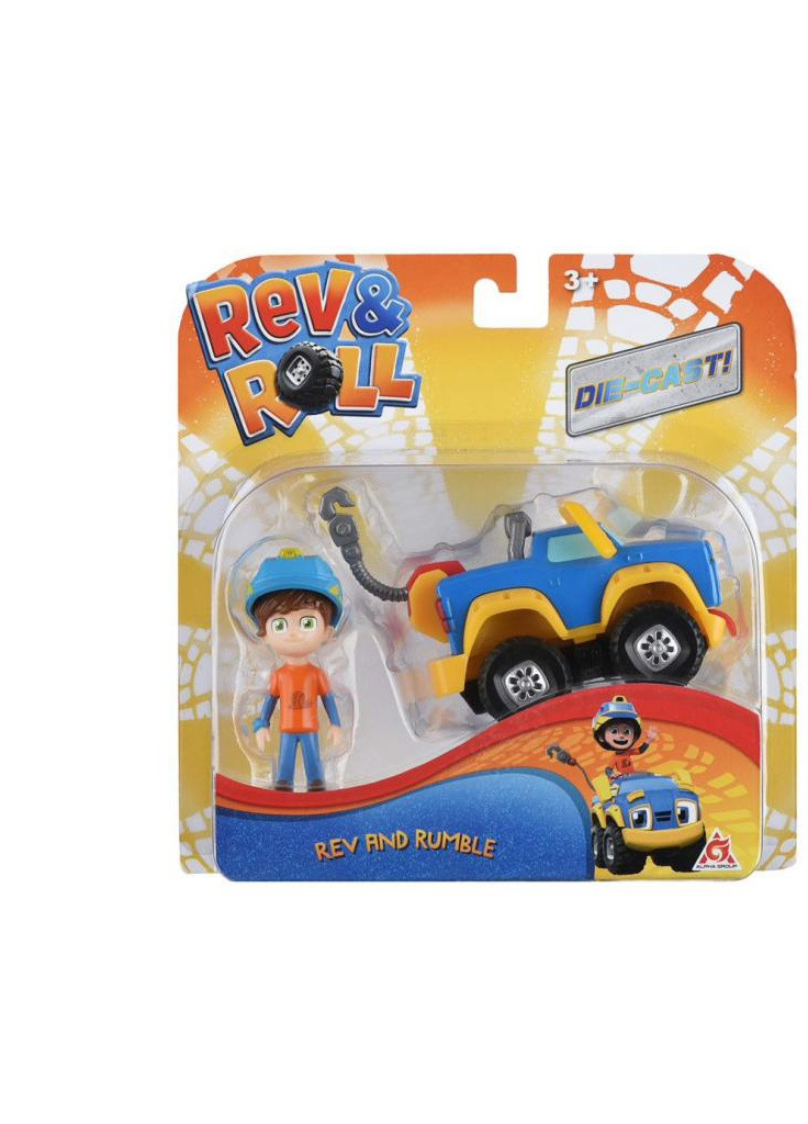 Игровой набор Рев и Рамбл DieCast рев и Рамбл (EU881011) Rev&Roll (202374397)