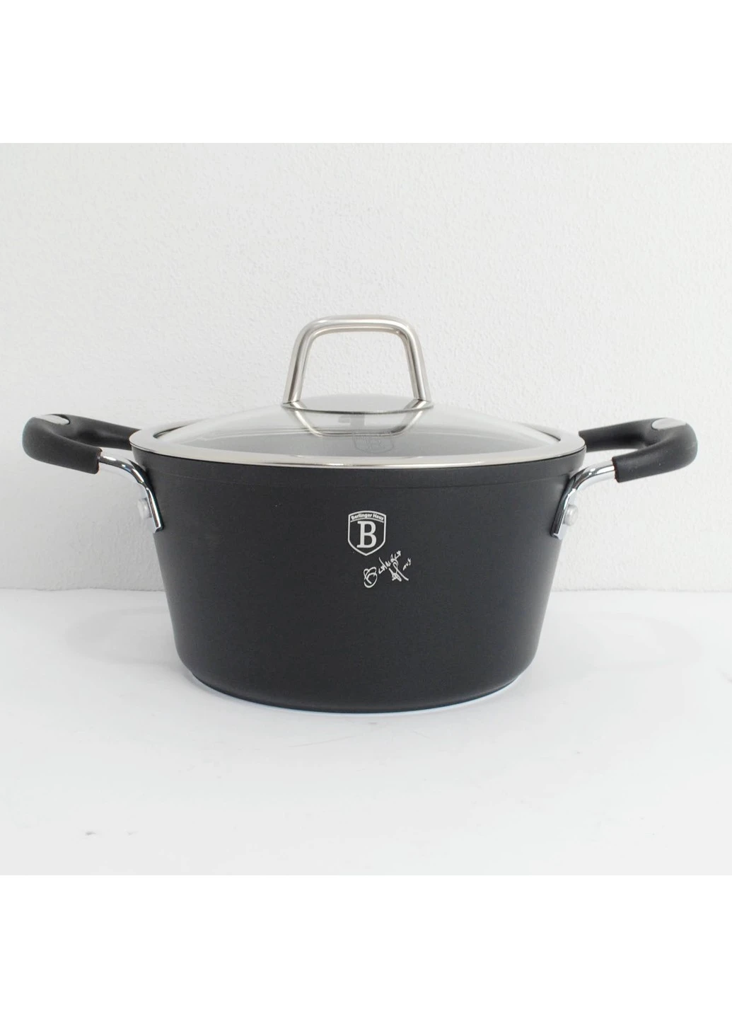 Кастрюля Black Professional Line 2,5 л, 20 см Berlinger Haus (255274310)