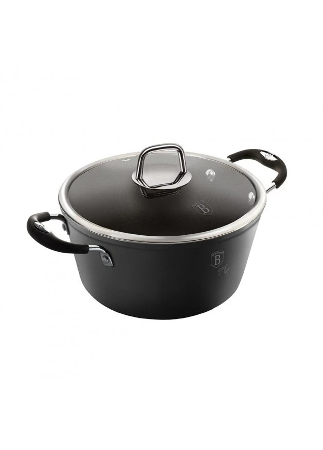 Кастрюля Black Professional Line 2,5 л, 20 см Berlinger Haus (255274310)
