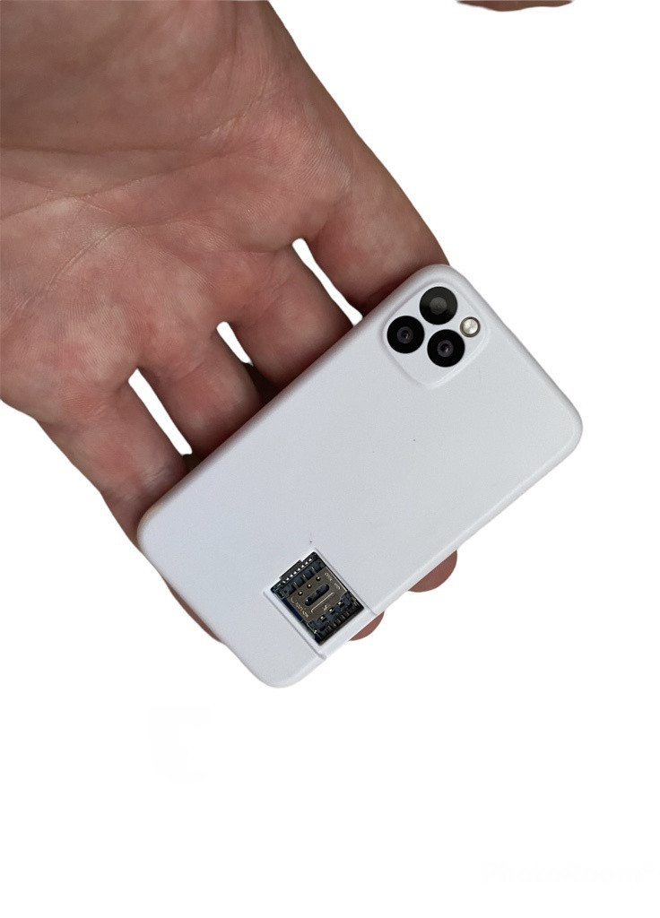 Маленький Мобільний Телефон Картка Soyes 7 Plus (Білий) Home (253636940)
