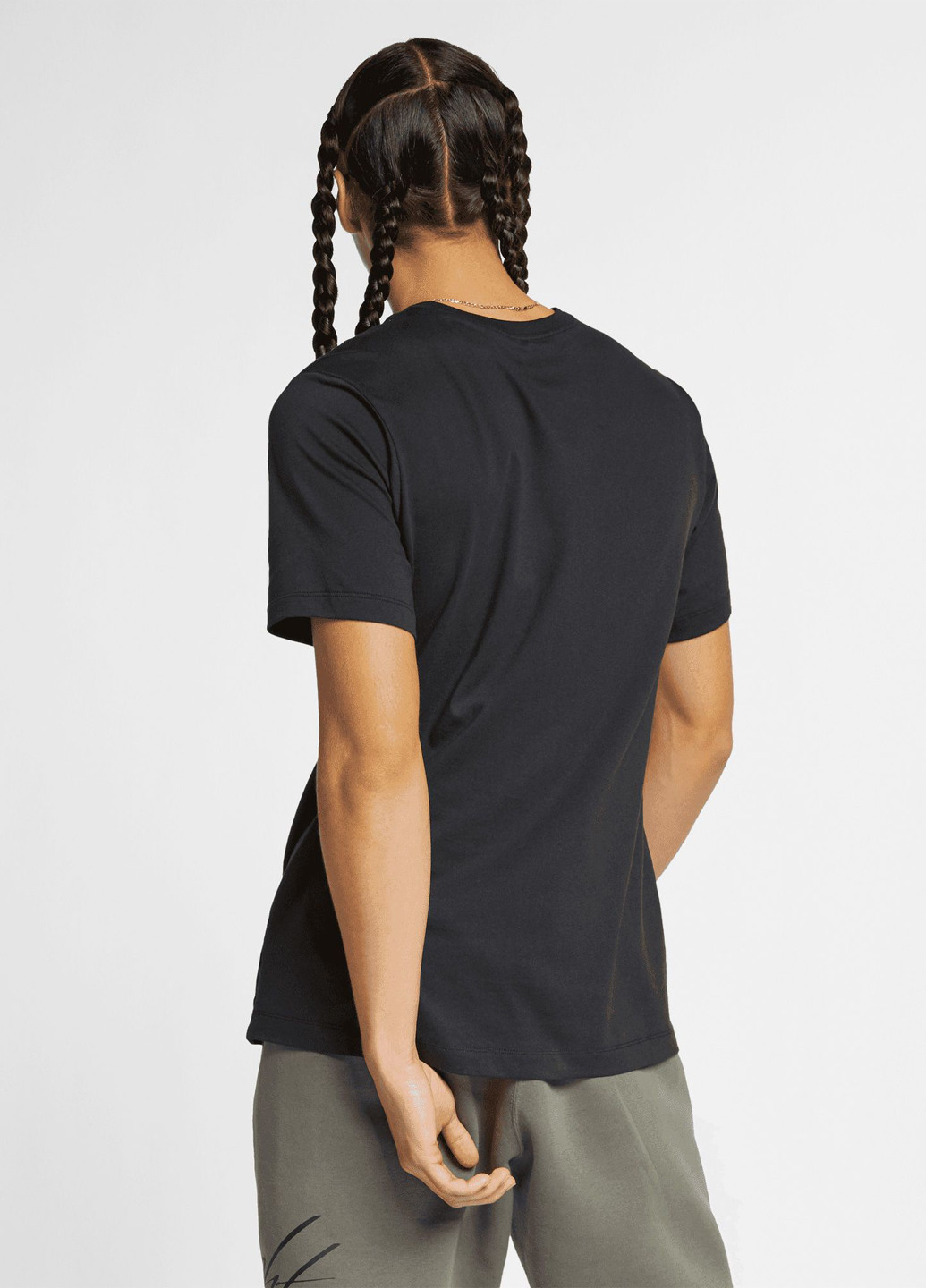 Черная футболка Nike JORDAN JUMPMAN FLIGHT HBR TEE