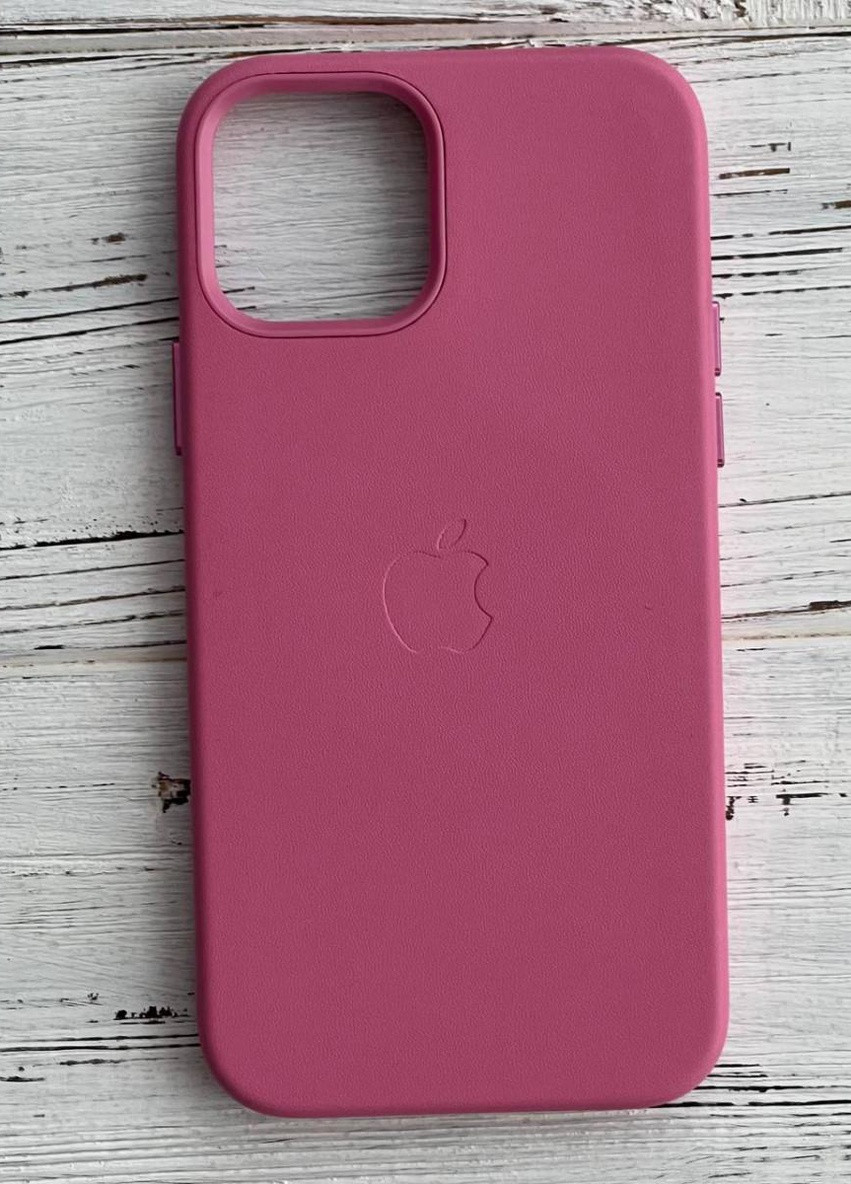 Шкіряний Чохол Накладка Leather Case (AA) with MagSafe Для IPhone 13 Pro Pink No Brand (254091851)