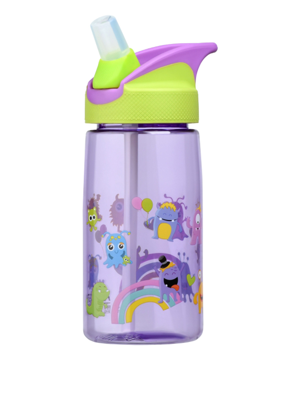 Бутылка для воды Ardesto luna kids детская 500 мл, зеленая, тритан (ar2201tm) (138491143)