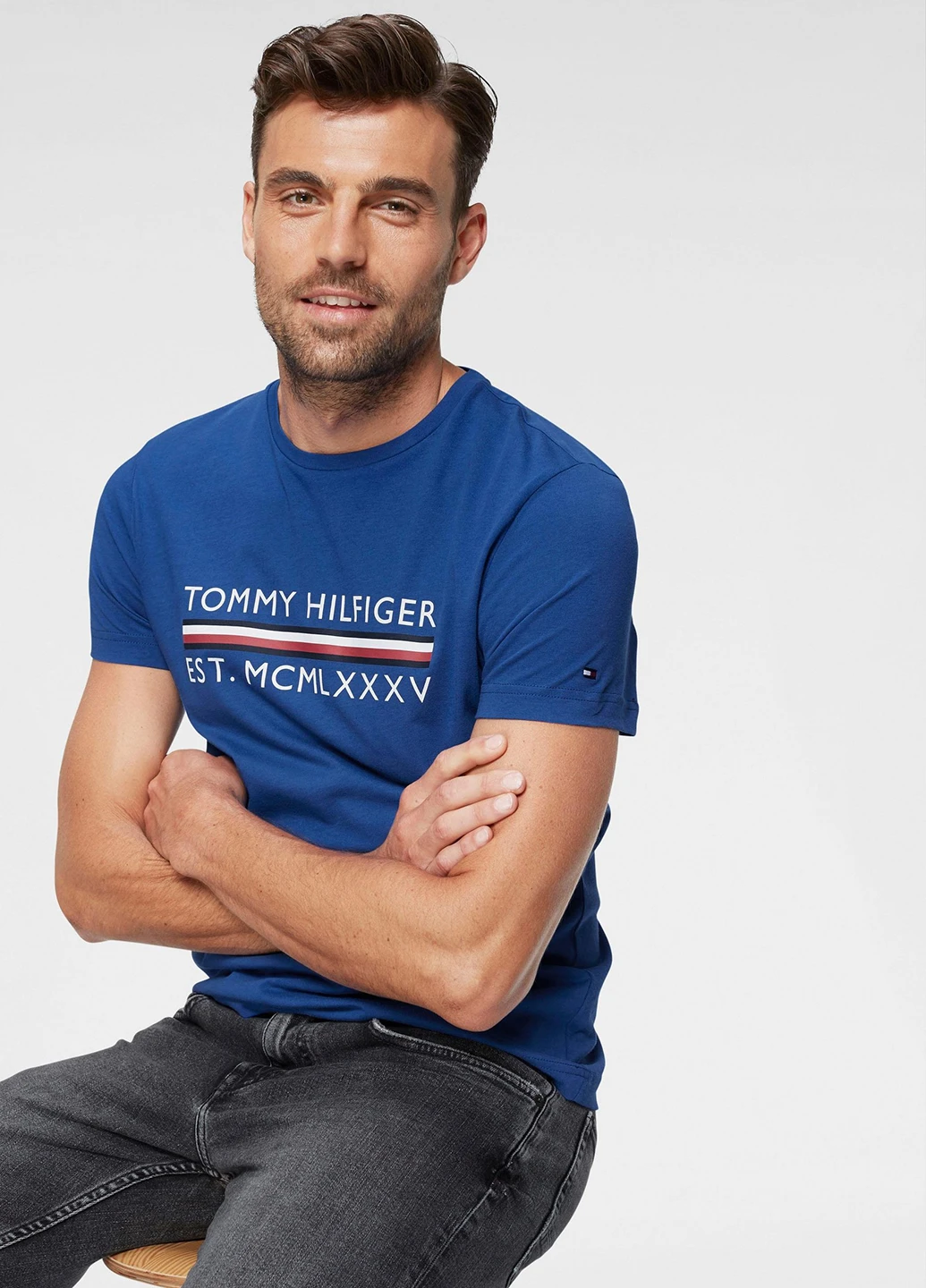 Синя футболка Tommy Hilfiger