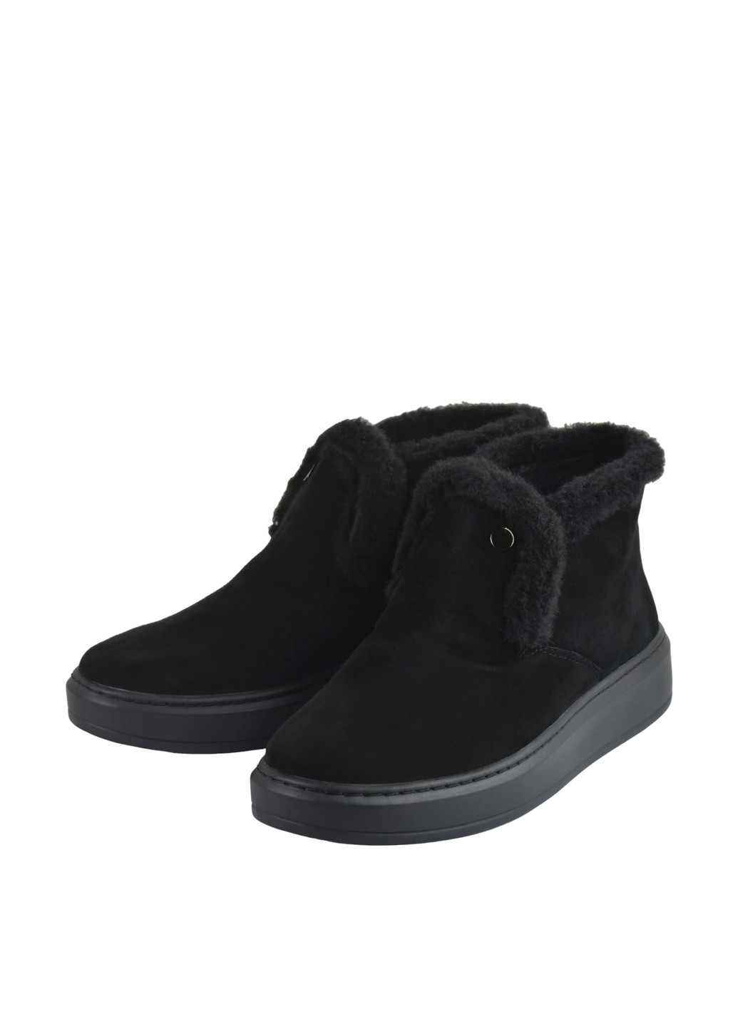 Зимние ботинки Blizzarini с мехом из натуральной замши