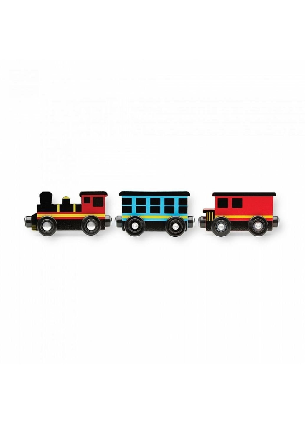 Дитячий килимок Залізниця з паровозиками (MD19554) Melissa&Doug (254065209)