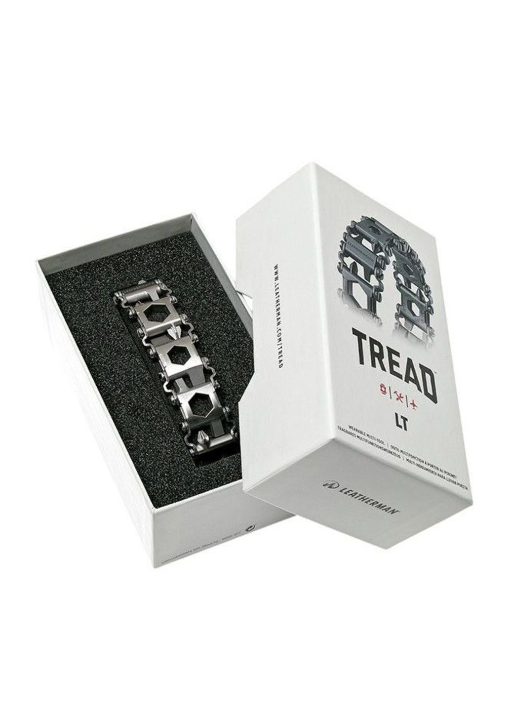 Браслет-мультитул Leatherman Tread Stainless Steel + кріплення на годинник No Brand (254522488)