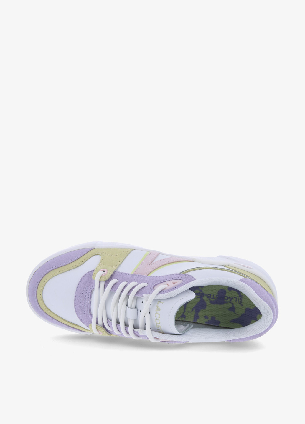 Кроссовки Lacoste L002 белые демисезоны (294760985)