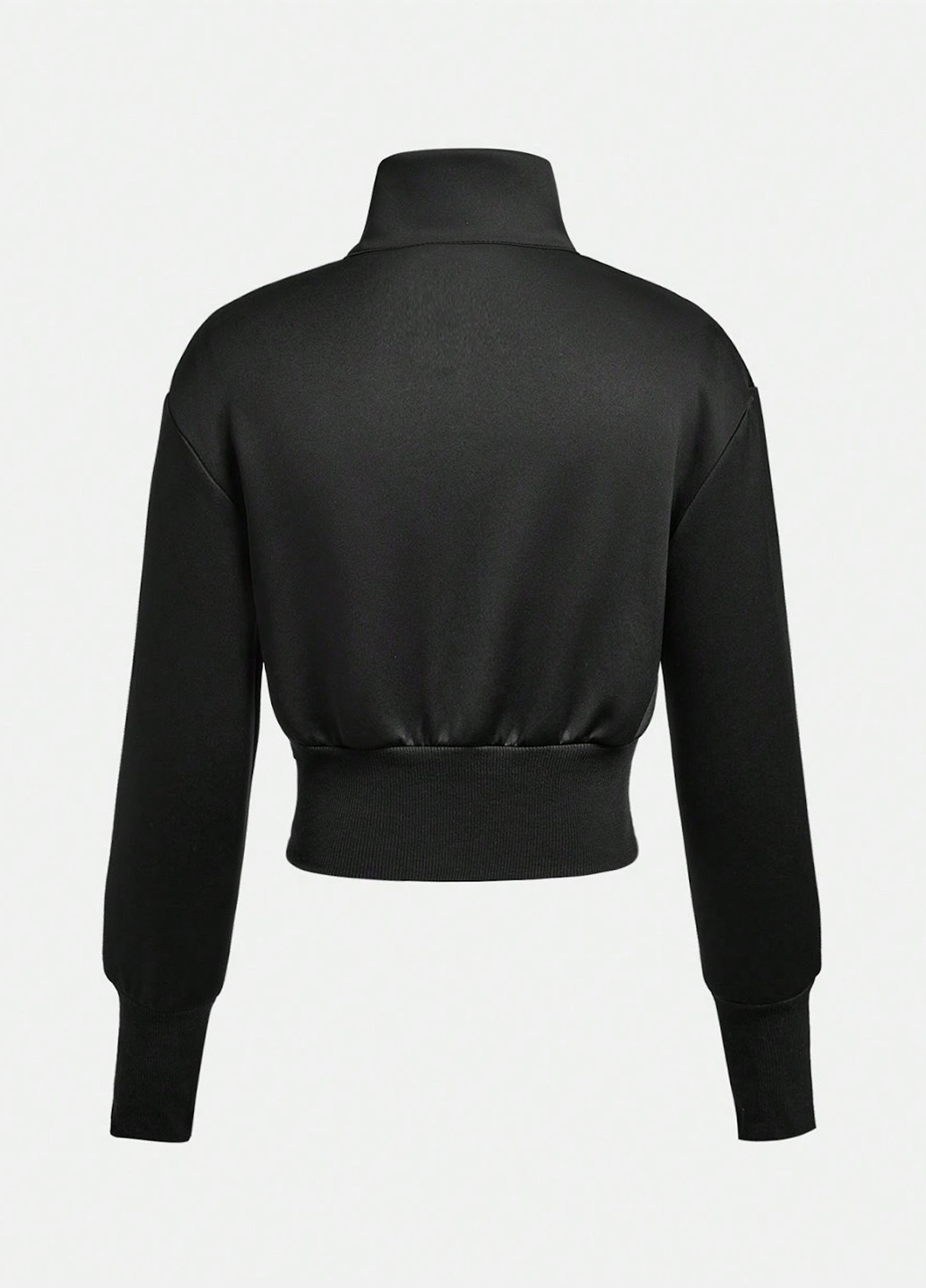 Черная демисезонная куртка SHEIN